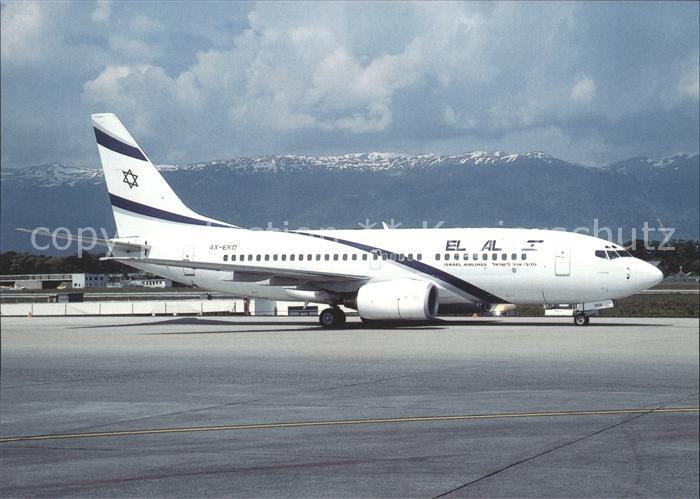 Flugzeuge Zivil EL AL Boeing 737-758 4X-EKD cn 29960
