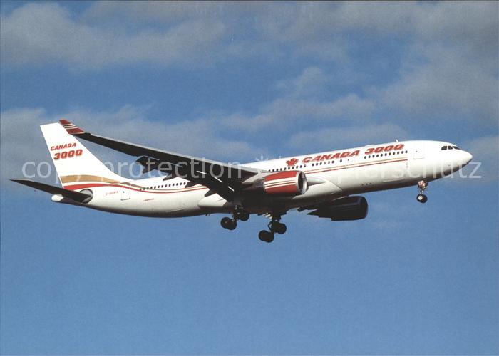 Flugzeuge Zivil Canada 3000 Airbus Industrie A330-202 C-GGWA cn 205