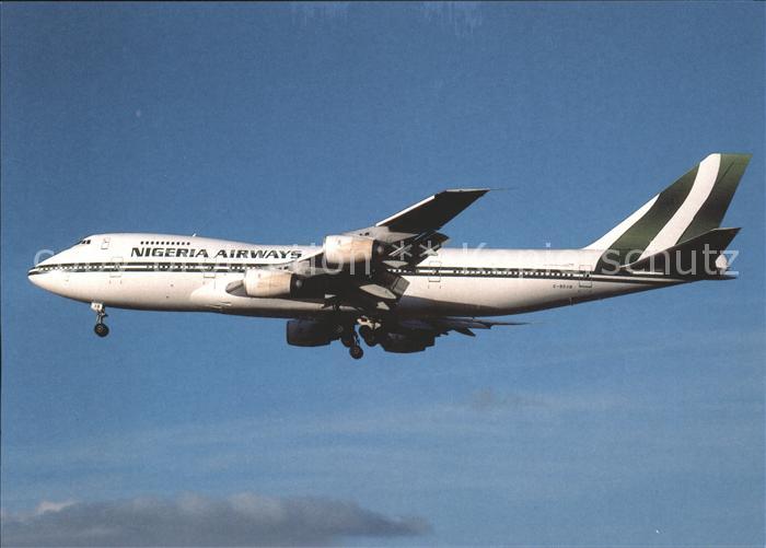 Flugzeuge Zivil Nigeria Airways Boeing 747-236B G-BDXB cn 21239