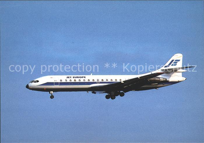 Flugzeuge Zivil Jet Europe Caravelle 10B3 F-BMKS Cn 181