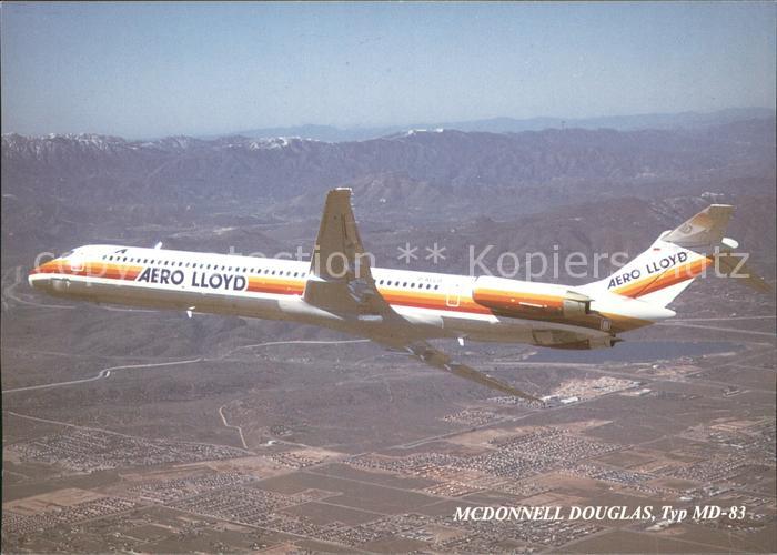 Flugzeuge Zivil Aero Lloyd McDonnell Douglas MD-83