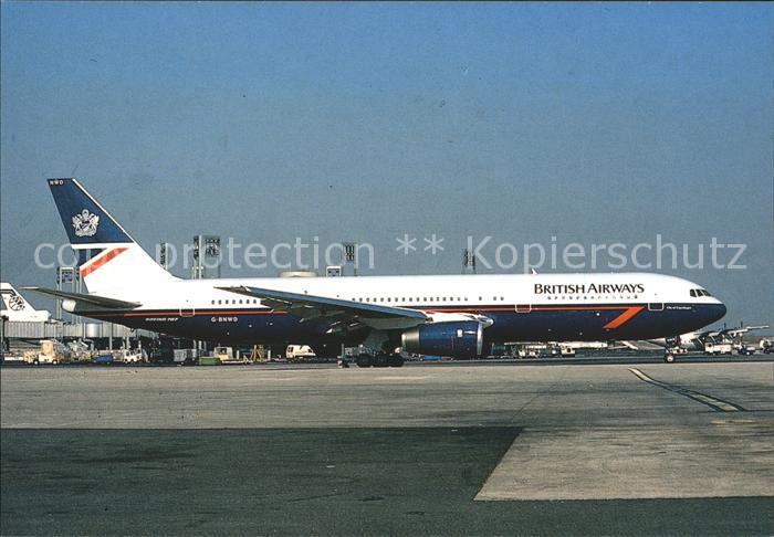 Flugzeuge Zivil British Airways Boeing 767-300ER G-BNWD