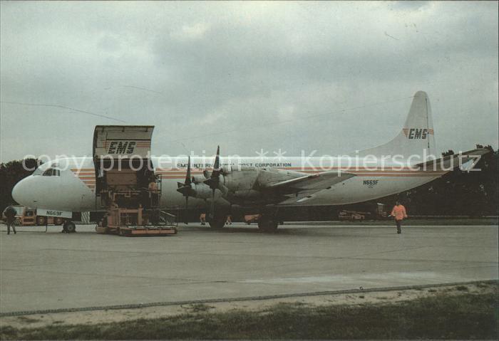 Flugzeuge Zivil EMS Inter Post Corporation Lockheed Ell