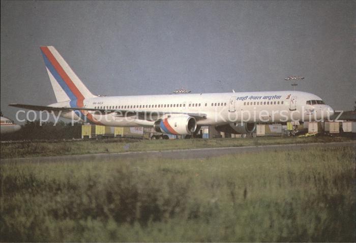 Flugzeuge Zivil Royal Nepal Airlines Boeing 757 9N-ACA