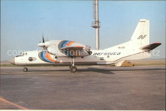 Flugzeuge Zivil Aeronica Antonov 32 YN-CBV