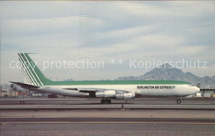 Flugzeuge Zivil Burlington Air Express Boeing B-707-323