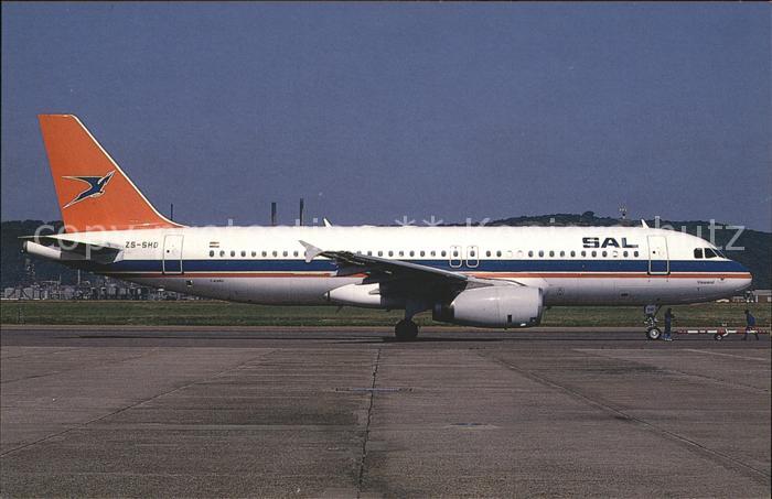 Flugzeuge Zivil South African Airways SAL A320-231 c/n251 ZS-SHD