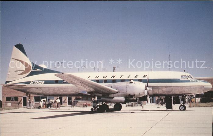 Flugzeuge Zivil Frontier Airlines CV-340 N73120