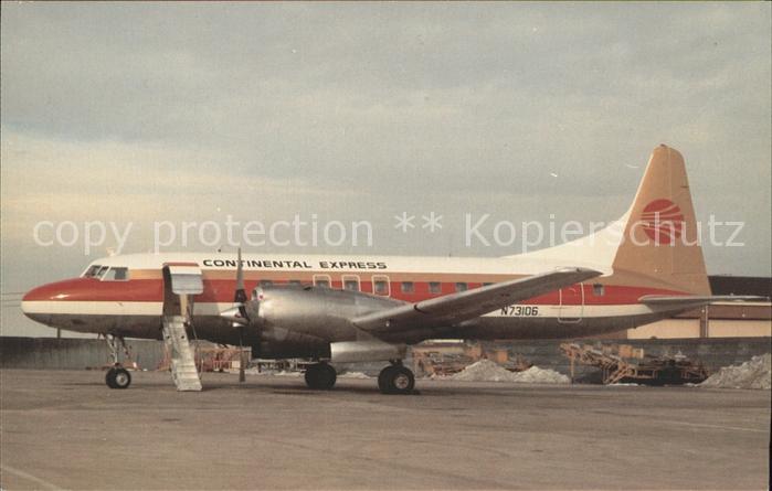 Flugzeuge Zivil Continental Express CV-580 N73106