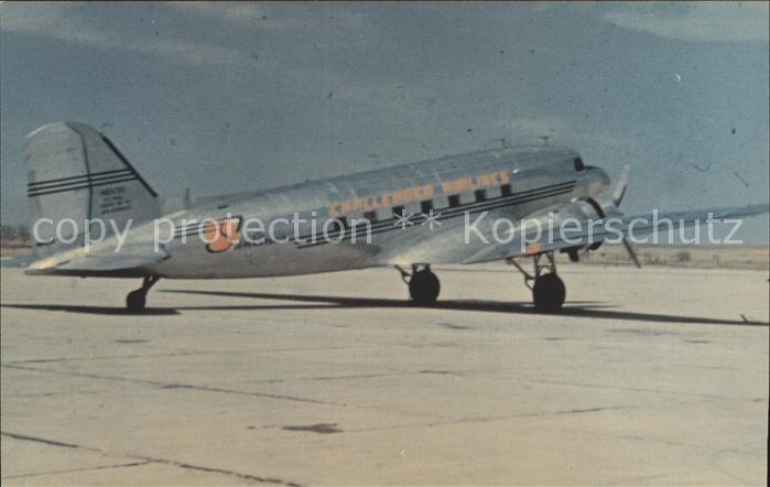 Flugzeuge Zivil Frontier Airlines Challenger Airlines DC-3