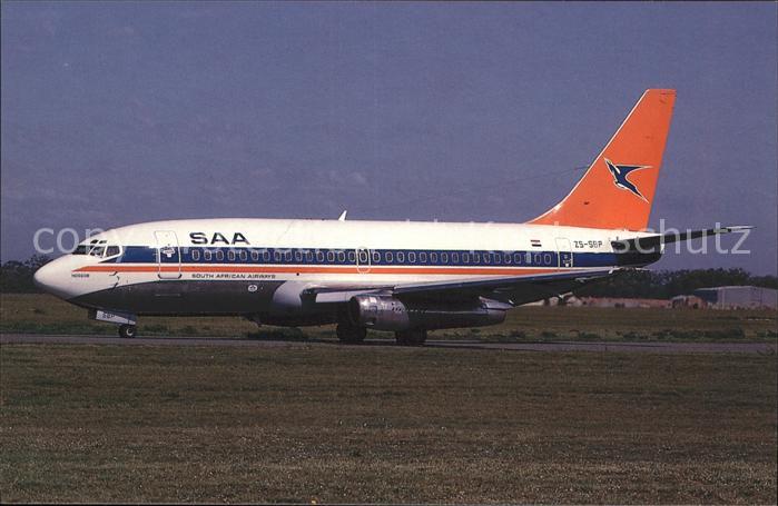 Flugzeuge Zivil SAA South African Airways Boeing 737-244 c/n 20330 ZS-SBP