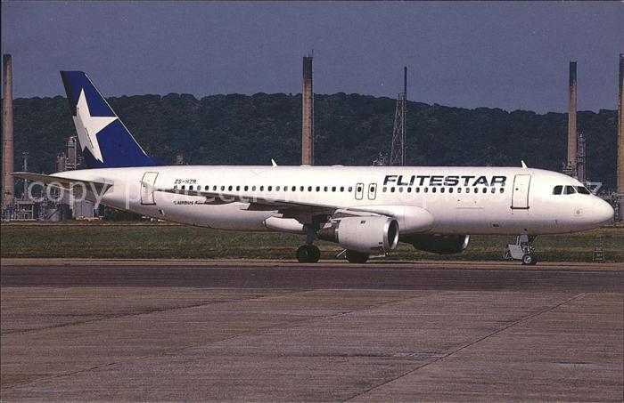 Flugzeuge Zivil Flitestar A320-211 c/n 0220 ZS-NZR