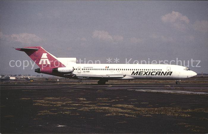 Flugzeuge Zivil Mexicana Boeing 727-264 c/n 22662 XA-MXB