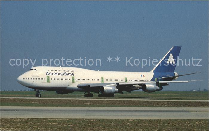 Flugzeuge Zivil Aeromaritime International Boeing B-747-3B3 F-GETB