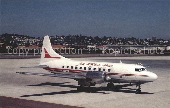 Flugzeuge Zivil Air Resorts Airlines Convair CV-580 MSN