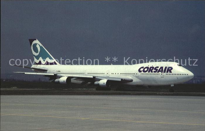 Flugzeuge Zivil Corse Air International Corsair Boeing B-747-121 F-GIMJ MSN 1965