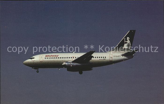 Flugzeuge Zivil Midway Airlines Boeing B-737-204 Advanced G-BJCT MSN22638