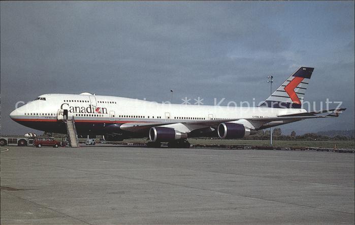 Flugzeuge Zivil Canadian Airlines International Boeing