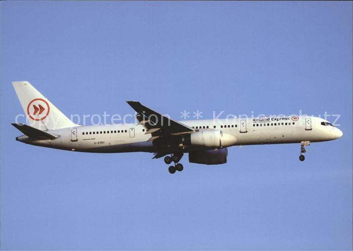 Flugzeuge Zivil Iceland Express B-757-28A G-STRY c/n 28161