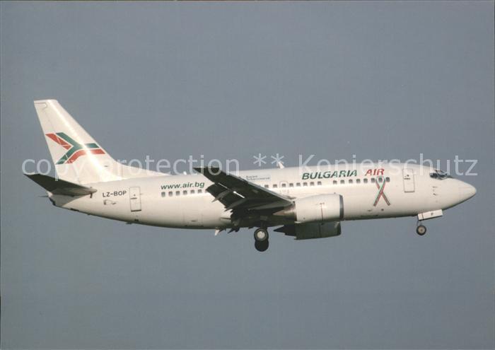 Flugzeuge Zivil Bulgaria Air B-737-522 LZ-BOP c/n 26704
