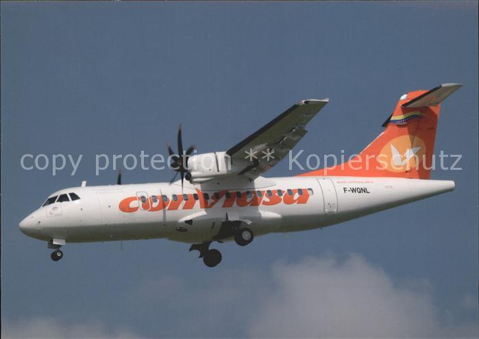 Flugzeuge Zivil Conviasa ATR-42-400 F-WQNL c/n 487