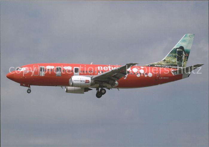 Flugzeuge Zivil Norwegian B-737-33S LN-KKX c/n 29072