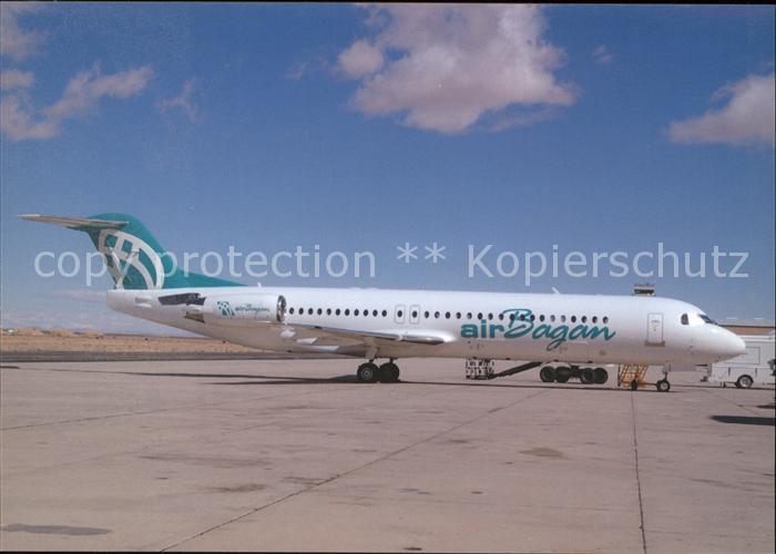 Flugzeuge Zivil Air Bagan Fokker 100 XY-AGC c/n 11327