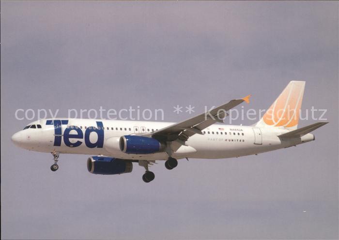 Flugzeuge Zivil TED A320-232 N481UA c/n 1559