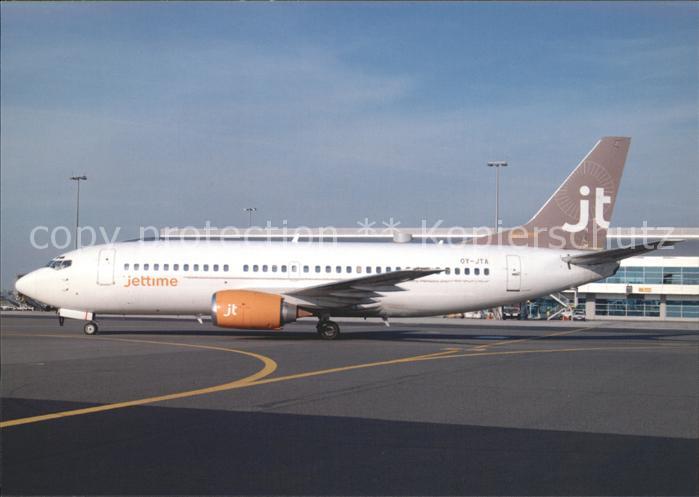 Flugzeuge Zivil Jettime B-737-33A OY-JTA c/n 23631