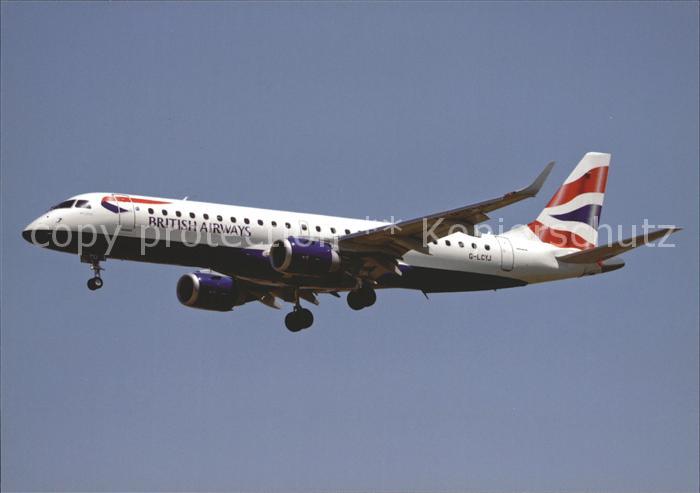 Flugzeuge Zivil British Airways EMB-190LR G-CYJ c/n 190