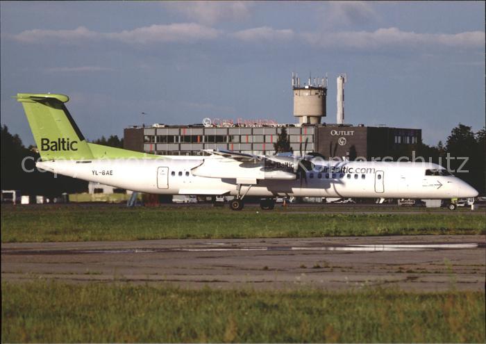 Flugzeuge Zivil Air Baltic DHC-8-402Q YL-BAE c/n 4289