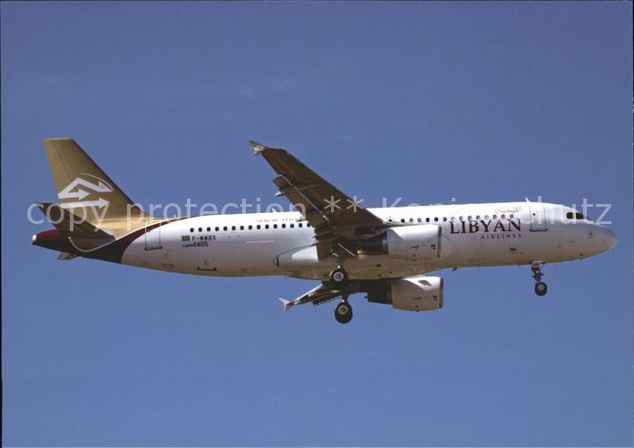 Flugzeuge Zivil Libyan Airlines A320-214 F-WWBX c/n 4413