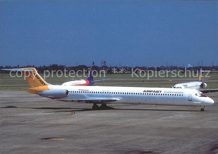 Flugzeuge Zivil Airfast Indonesia MD-82 PK-OCU c/n 5301