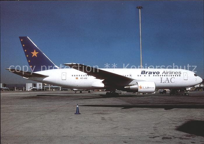 Flugzeuge Zivil Bravo Airlines LAC B-767-219 ER EC-JOZ c/n 24150