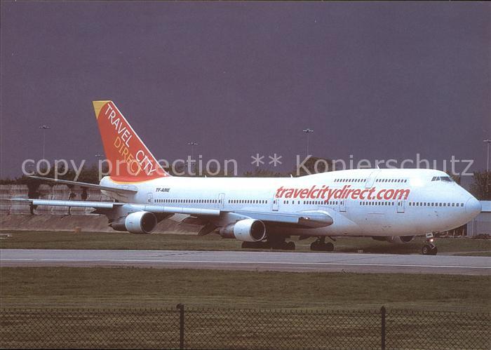 Flugzeuge Zivil Travelcitydirekt.com B-747-312 TF-AME c/n 23032