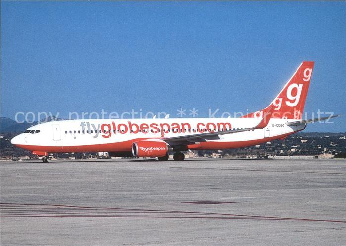 Flugzeuge Zivil Flyglobespan.com B-737-8BK Winglets G-C