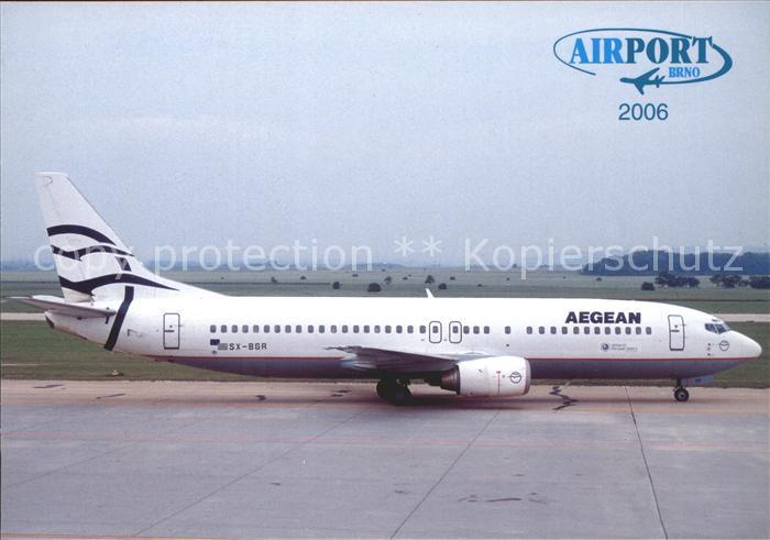 Flugzeuge Zivil Aegean Boeing 737-400