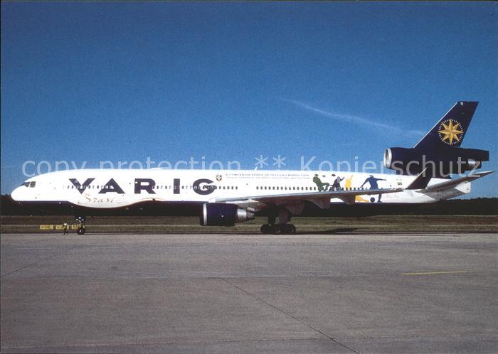 Flugzeuge Zivil Varig McDDonnell Douglas MD-11 PP VTI c/n 48456/494
