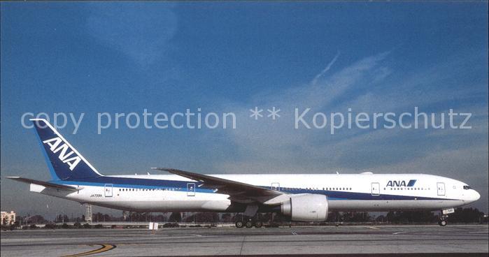 Flugzeuge Zivil ALL NIPPON Airways ANA Boeing 777-381 E