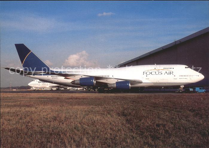 Flugzeuge Zivil Focus Air Boeing 747-341M SF N354MC c/n 23394/627