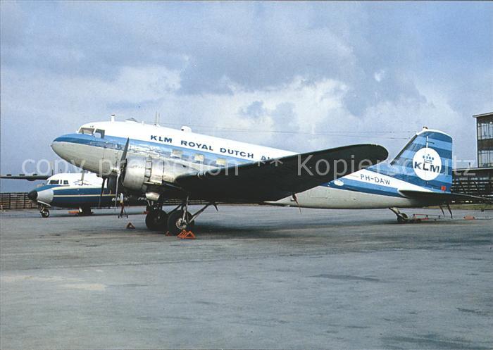 Flugzeuge Zivil KLM Royal Dutch Airlines Douglas C 74A PH-DAW
