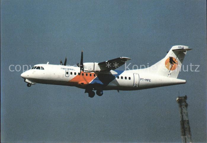 Flugzeuge Zivil Pantanal Linhas Aereas Brazil ATR 425-320 295 PT-MFE
