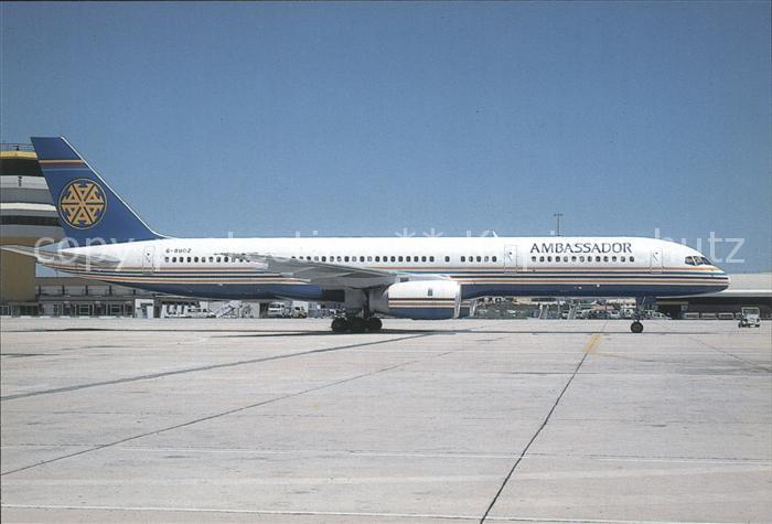 Flugzeuge Zivil Ambassador Airways Limited Boeing 757-236 G-BUDZ ex C-FNXY cn 25