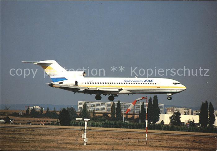 Flugzeuge Zivil EAS Europe Airlines Boeing727-200 F-GCGQ