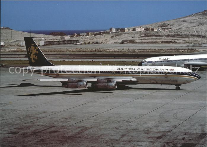 Flugzeuge Zivil British Caledonian B707-349 G-BDCN