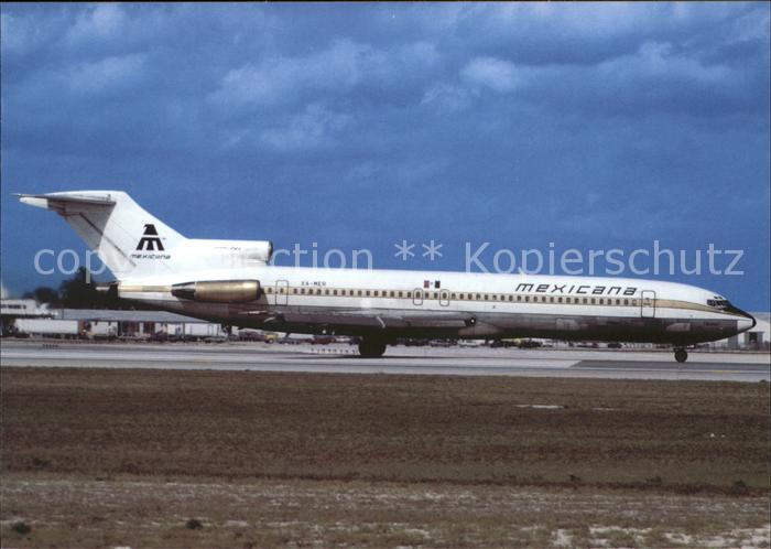 Flugzeuge Zivil Mexicana B727-264 XA-MEG