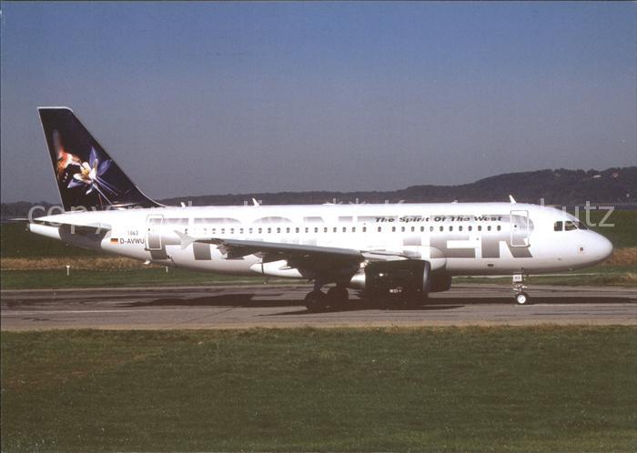 Flugzeuge Zivil The Spirit of the West A319-111 D-AVWU N913FR cn1863