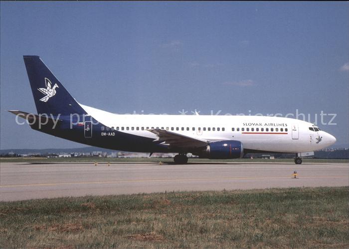 Flugzeuge Zivil Slovak Airlines Boeing 73-33A OM-AAD cn
