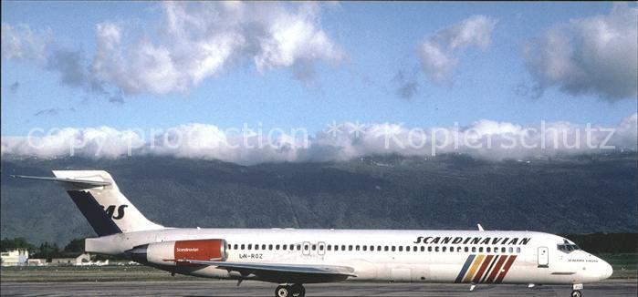 Flugzeuge Zivil MCD Douglas MD-87 LN-ROZ cn 49608