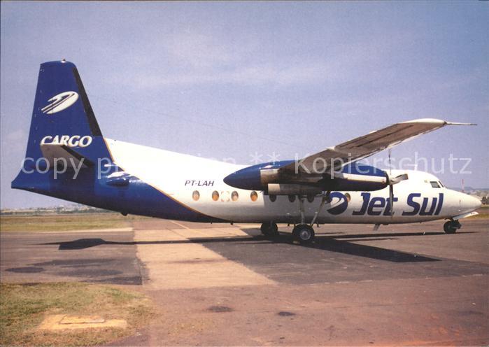 Flugzeuge Zivil Jet Sul Cargo Brazil Fokker F-27'/600 10178 PT-LAH